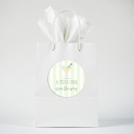 Tini One Baby Shower Ronde Sticker