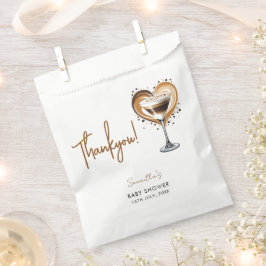 Tini One Espresso Martini Baby shower Bedankzakje