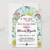 Tini One | Espresso Martini Baby shower Elegant Kaart (Voorkant)