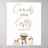 Tini One Espresso Martini Kaarten Cadeaus Baby sho Poster (Voorkant)