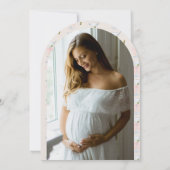 Tini One | Martini Thema Baby Shower Kaart (Achterkant)