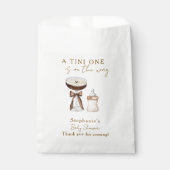 Tini One op de weg Espresso Martini Baby shower Bedankzakje (Voorkant)