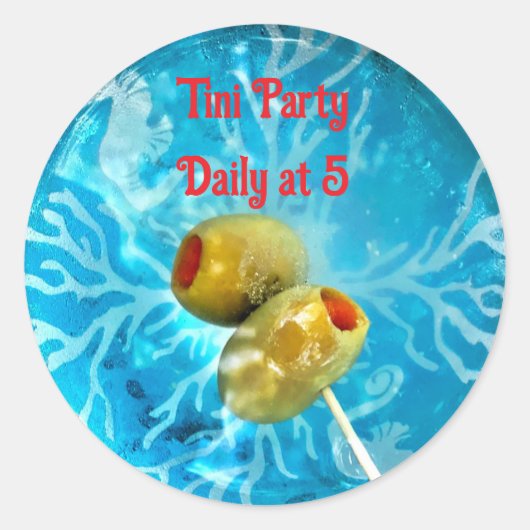 Tini Party Sticker (Voorkant)