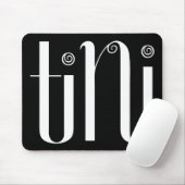 Tini white Mousepad Muismat (Met muis)