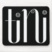 Tini white Mousepad Muismat (Voorkant)