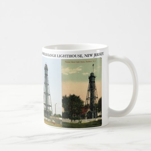Tinicum Rear Range Lighthouse, New Jersey Koffiemok (Rechts)