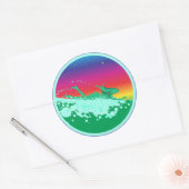 Tinidril Bodysurf-Sticker Ronde Sticker (Envelop)