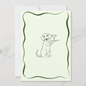 Tinis and Weenies Birthday Woman Kaart (Achterkant)