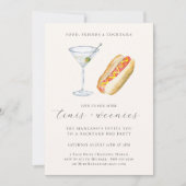 Tinis en Weenies | Zomerafsluitfeest in de achtert Kaart (Voorkant)