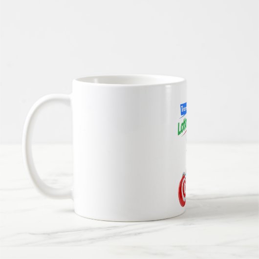 Tink Coffee Cup Logo Koffiemok (Links)