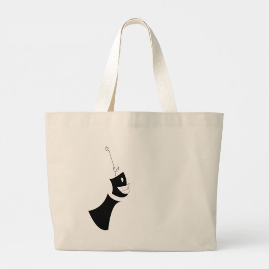 Tink Tank Animate Canvas tas_A1 Grote Tote Bag (Achterkant)