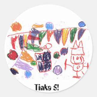 Tinka 5. ronde sticker