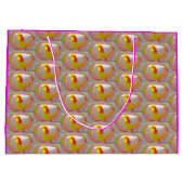 Tinka Belle ontwerp leuke kleuren roze citroen Groot Cadeauzakje (Achterkant)