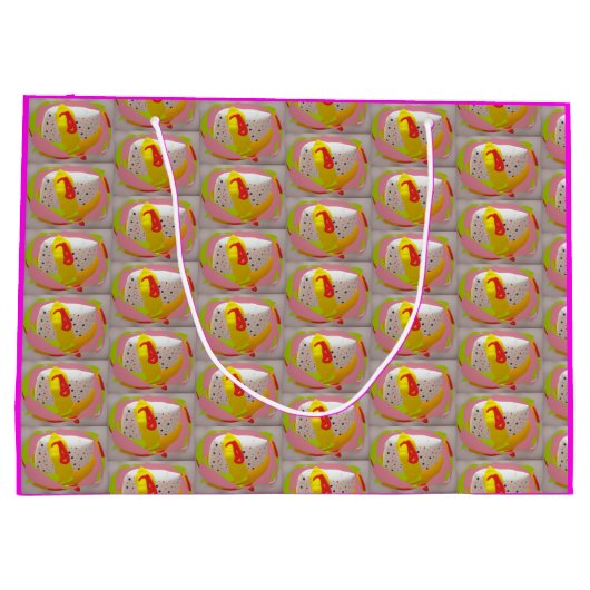 Tinka Belle ontwerp leuke kleuren roze citroen Groot Cadeauzakje (Achterkant)