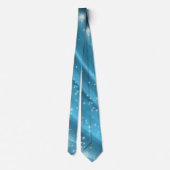 Tinkelen de Teal Nebula Effect Necksjaal Stropdas (Achterkant)