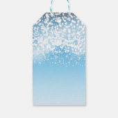 Tinkelende Lichten Romantisch Winter Wonderland Cadeaulabel (Achterkant)