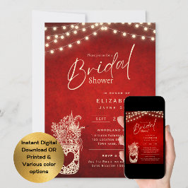 Tinkelende Lichten | Rustieke Schuur Bos Bruiloft  Kaart