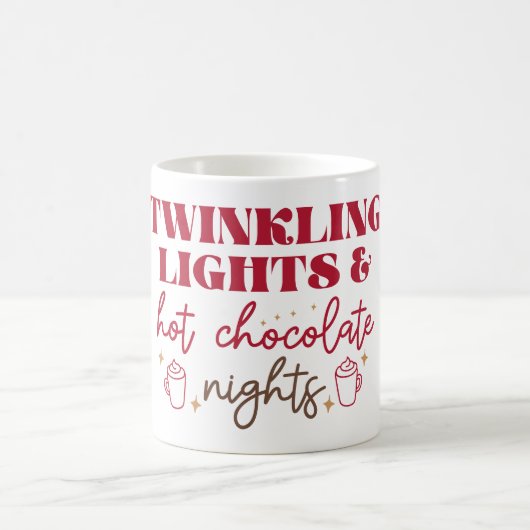 Tinkelende Lichtjes - Kerst Mok (Center)
