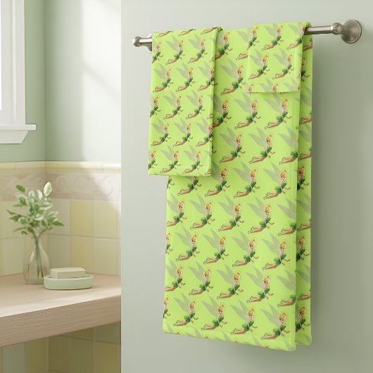 Tinker Bell badhanddoekenset Bad Handdoek