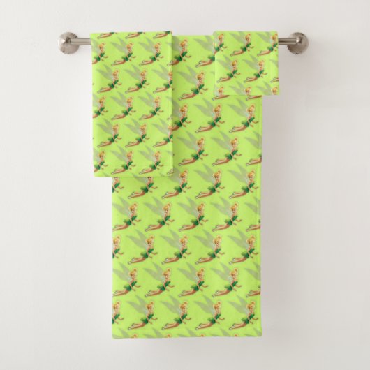 Tinker Bell Bath Towel Set Bad Handdoek (Insitu)