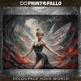 Tinker Bell beroemd gemaakt door Peter Pan Tale Tissuepapier