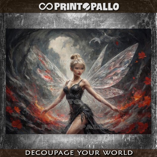 Tinker Bell beroemd gemaakt door Peter Pan Tale Tissuepapier