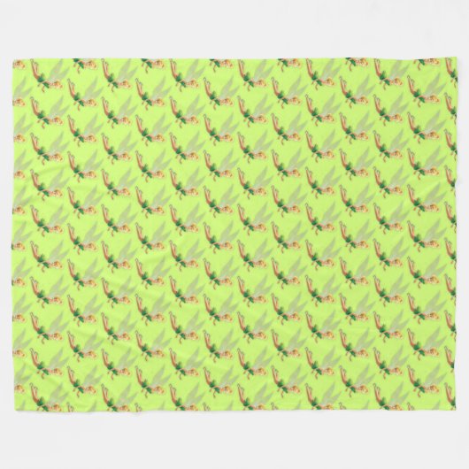 Tinker Bell fleece deken (Voorkant (Horizontaal))