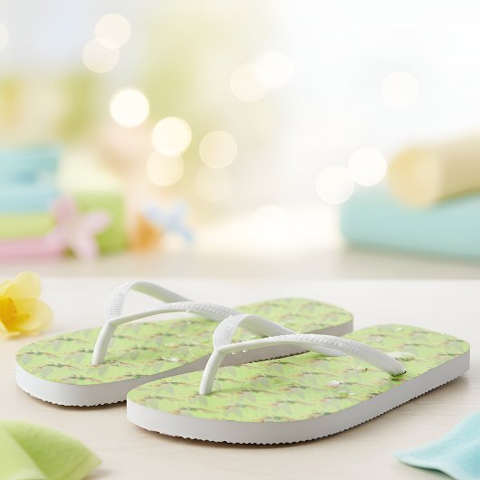 Tinker Bell Flip Flops