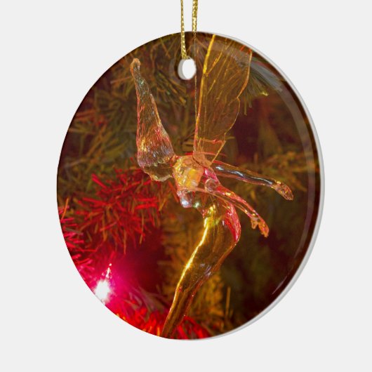 Tinker Bell Landing Keramisch Ornament (Links)