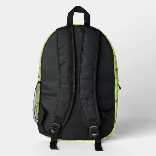 Tinker Bell Printed Backpack Bedrukte Rugzak (Achterkant)