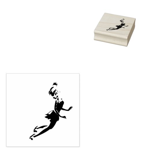 Tinker Bell Rubber Stamp Rubberstempel (Gestempeld)