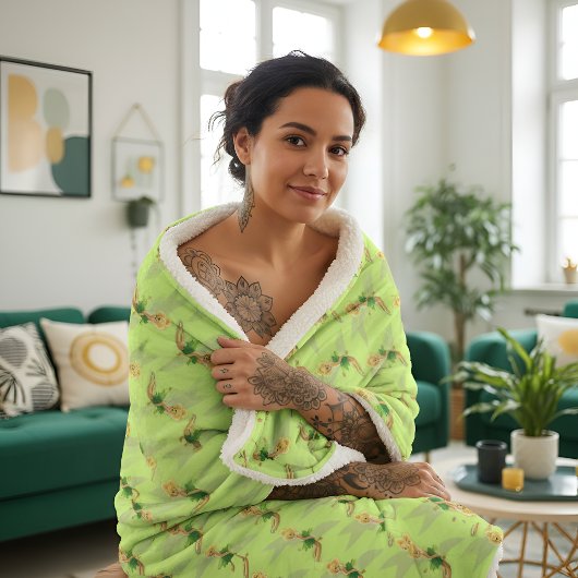 Tinker Bell Sherpa Blanket Deken