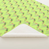 Tinker Bell Sherpa Blanket Sherpa Deken (3/4)