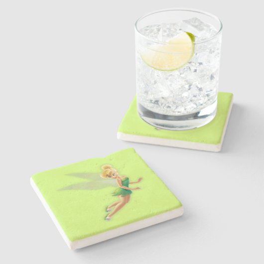 Tinker Bell Stone Coaster Stenen Onderzetter (Zijkant)