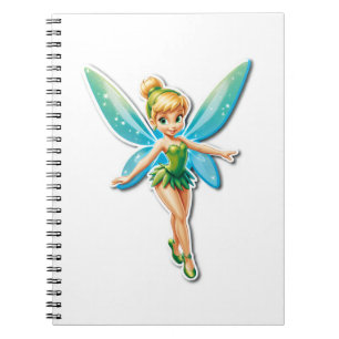 Tinker Bell's Verjaardagswensen bij het aanbreken Notitieboek