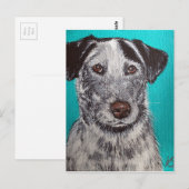 Tinker Painting - Heeler Mix Briefkaart (Voorkant / Achterkant)