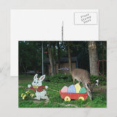 TINKERBELL #6 BRIEFKAART HELPT DE PAASKONIJN (Voorkant / Achterkant)