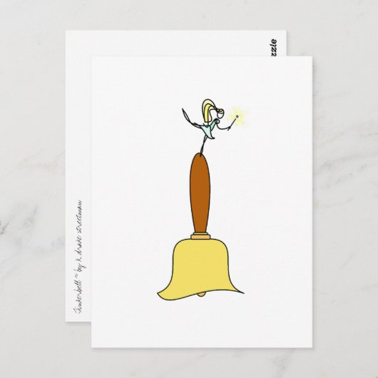 Tinkerbell Briefkaart (Voorkant / Achterkant)