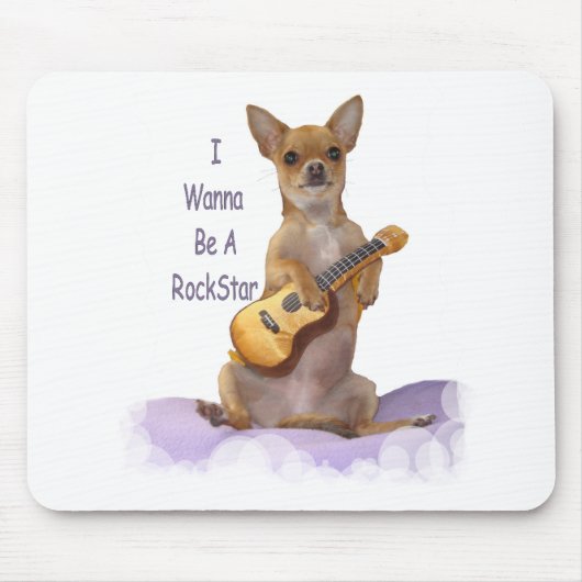 Tinkerbell RockStar Muismat (Voorkant)