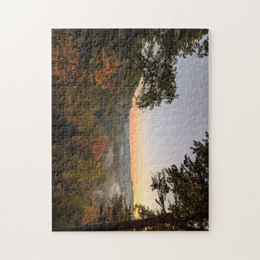 Tinkers Creek Gorge in de Herfst Legpuzzel (Verticaal)