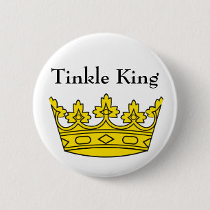 Tinkle King Badge Ronde Button 5,7 Cm