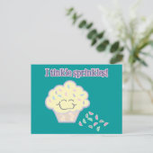 tinkle sprinkles grappige cupcake briefkaart (Staand voorkant)