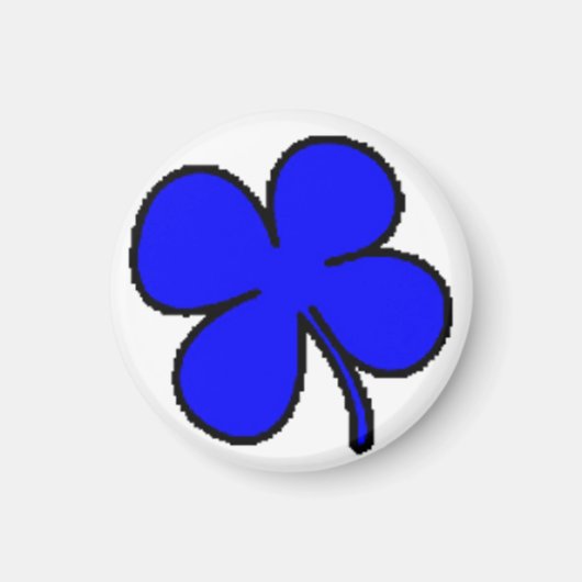 Tink's Blue Clover Collectie Magneet (Voorkant)