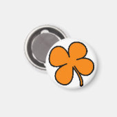 Tink's Oranje Klaver Collectie Magneet (Voorkant / Achterkant)