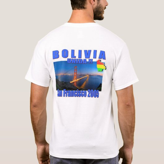 TINKUS - BOLIVIA int. T-shirt (Achterkant)