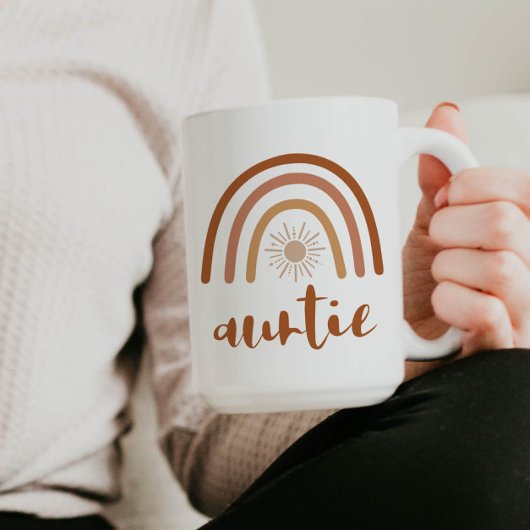 TINLEY Bohemian Burnt Oranje Rainbow Sun Auntie Koffiemok