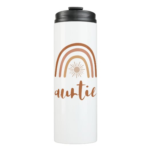 TINLEY Bohemian Terracotta Rainbow Auntie Thermosbeker (Voorkant)