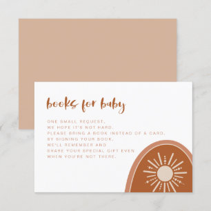 TINLEY Boho Terracotta Rainbow Books voor Baby Kaa Kaart