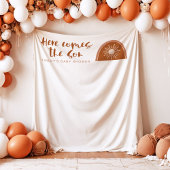 TINLEY Boho Terracotta Regenboog Hier komt de Zoon Wandkleed