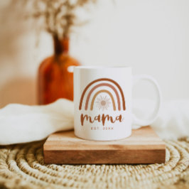 TINLEY Mama richtte Terracotta Rainbow op Koffiemok